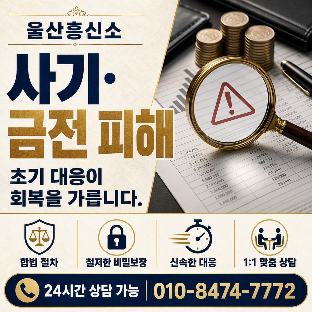 울산 사기·금전 피해